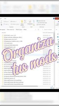 This Is How My The Sims 4 MOD FOLDER Ended Up “Organized” #thesims4 #sims4 #thesims4 #sims4mods