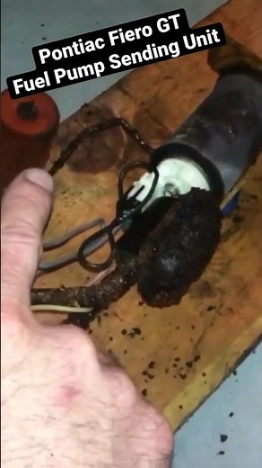 Replacing the Fuel Pump on a Pontiac Fiero GT.