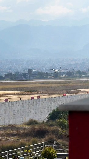 Yeti Airlines ATR 72-500 landing amazing angle #FlyNepal | Fly Nepal
