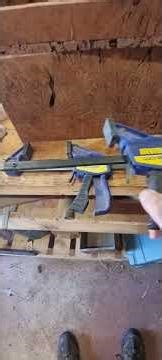 how to turn an Irwin quick grip clamp into a reverse push clamp. #tools