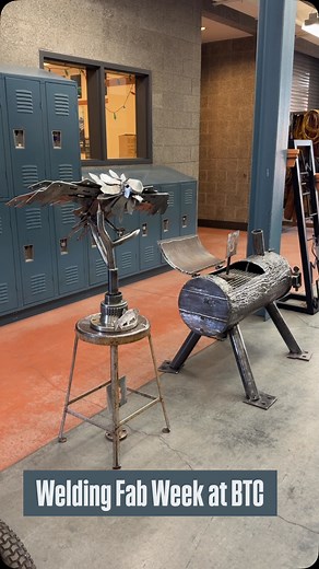 Welding Fab Week is here, and BTC’s Welding students are creating some amazing metal art from scraps, inspired by a Pacific Northwest theme! You can bid to get your own one-of-a-kind student creation at our online auction, liked in our bio! | Bellingham Technical College