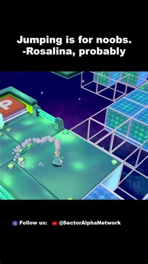 Rosalina's IMPOSSIBLE No-Jump Run in Mario 3D World?!