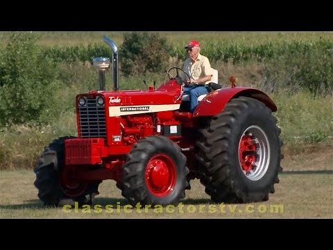 Rare 1969 IH Front Wheel Assist Wheatland 1256 - Classic Tractors Tv