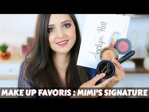 JE TESTE LES FAVORIS MAQUILLAGE DE MIMI'S SIGNATURE !