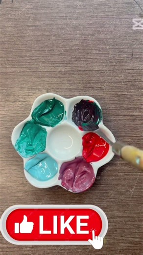 Amazing Color Mixing Experiment with Acrylic Paint #colormixing #colormixingmagic #colors