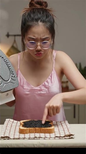 Ironed Toast?! #oopsmaria