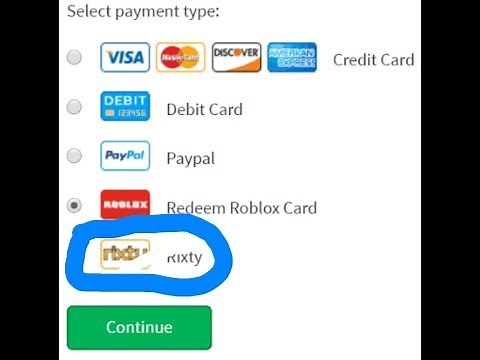 How to buy robux using rixty 2018
