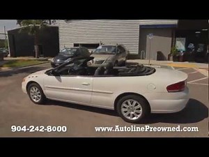 Autoline's 2005 Chrysler Sebring Conv GTC Walk Around Review Test Drive
