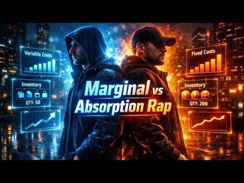 Marginal vs Absorption Costing — Explained in a RAP 🤝🏻 | By ZB