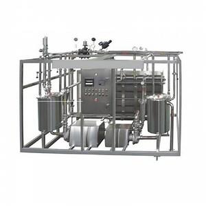 [Hot Item] Automatic Pasteurizer Plate Pasteurization Equipment Milk Cream Pasteurizer Homogenizer