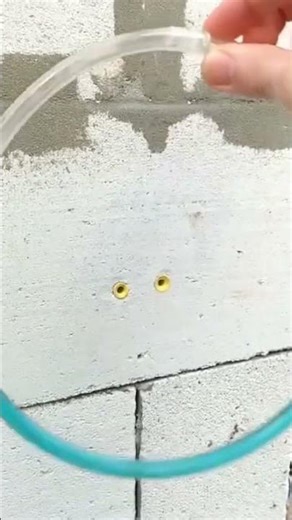 This is the process of making a measuring tool from hose material carried out by experts.