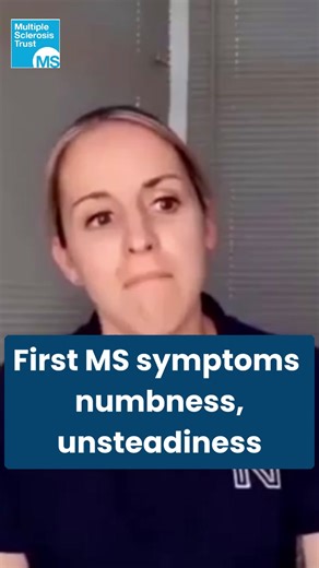 Emily's first #MS symptoms: numbness and unsteadiness. Have you experienced these symptoms? Comment below. #MultipleSclerosis #MSAwareness #MultipleSclerosisAwareness #MSTrust | Multiple Sclerosis Trust
