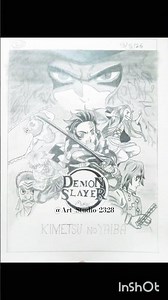 Demon Slayer | Kimetsu No Yaiba | Part 2 #drawing #artstudio #art #sketch #shortsfeed