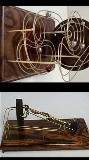 Mesmerizing Kinetic Marble Machine |Satisfying Mechanical Ball Run & Engineering Art in Motion#viral