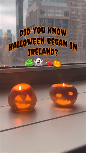 Oíche Shamhna shona daoibh, Happy Halloween! ☘️👻 #DidYouKnow Ireland is the home of Halloween? Carving turnips long predated carving pumpkins in Ireland, which were made for the celebration of #Samhain. The ancient Celts believed during Samhain, the veil between our world and the spirit realm would fade. So, they would carve faces into turnips to ward off wandering spirits on Oíche Shamhna. When Irish immigrants came the U.S., turnips were not widely available - but pumpkins were. This is how o