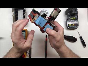 Ryobi P104 Battery Repair