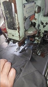 Viral !! large buttonhole finishing process on a button hole machine #convection #reel #homeindustry