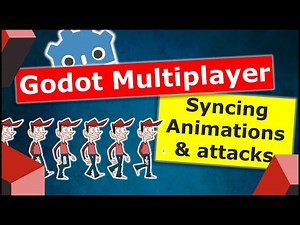 Godot Multiplayer Tutorial - Syncing Animations and Attacks | Godot Dedicated Server #16