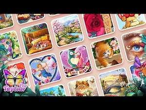 Tap Color Pro: Color By Number (by Tap Color Studio) IOS Gameplay Video (HD)