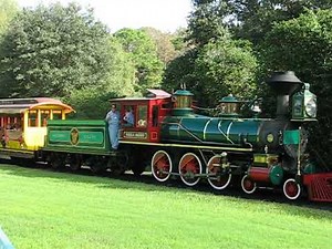 Roger E. Broggie Steam Train - Walt Disney World Railroad - Magic Kingdom, WDW 01-12-2007