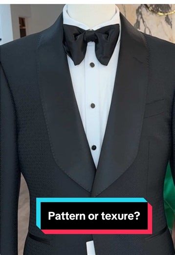 Choosing Between Patterns and Textures in Couture Menswear