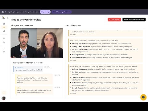 InterviewBee V2.0 - Live AI Assistant (Web Version) Full Product Demo | Real-Time Assistance