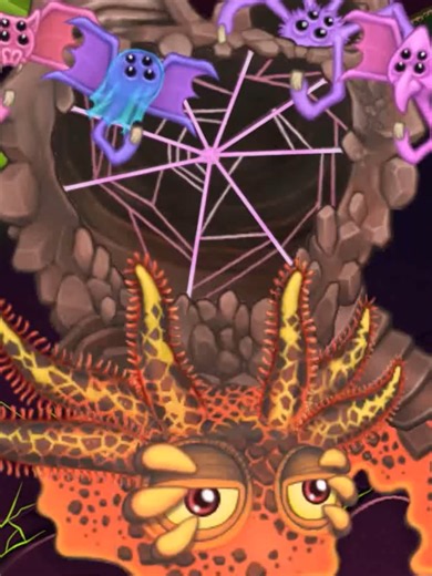 bros really made of lava #fyp #animation #mysingingmonster | epic cherubble msm
