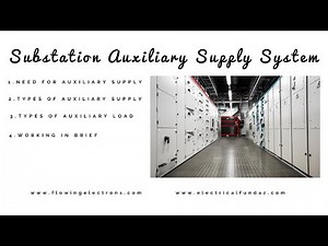 Auxiliary Supply System in Substation