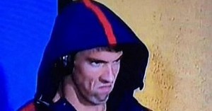 Michael Phelps' game face becomes viral meme