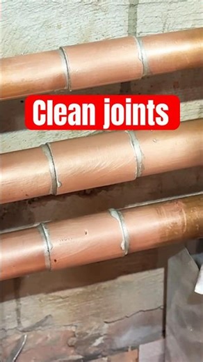 Soldering copper pipes installation - how to solder #plumber #diy #plumbing #soldering #howto