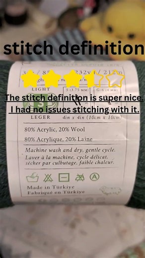 lion brand wool ease DK yarn review 🧶🦖