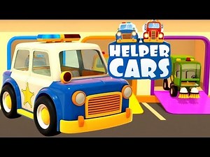 Helper Cars Full Episodes: Car Cartoons for Children - Learn Colors & Cars for Kids