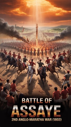 History for UPSC & Govt Exams on Instagram: "Battle of Assaye – 2nd Anglo-Maratha War (1803) Fought on 23 September 1803, Arthur Wellesley’s decisive victory over the Marathas turned the tide in British favor. Modern Indian History – Anglo-Maratha Wars . #UPSC #ModernHistory #IndianHistory #AngloMarathaWar #BattleOfAssaye #BritishIndia #crackupsc"