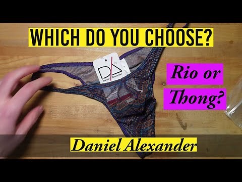 Daniel Alexander Mesh Rio Cut And Thong Haul