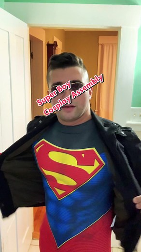Super Boy Costume! #superboy #superman #cosplay #dc #dccomics #dccosplay #halloween #costume #superhero