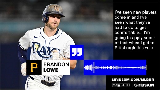 Brandon Lowe on his excitement to join the Pirates