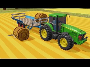 Autumn farm work - final Corn Harvest and collecting the last Straw Bales!