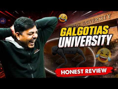 Should You Join GALGOTIAS UNIVERSITY in 2026?🤔Placement, Fees & Reality Check ! JEE 2026 | Harsh Sir