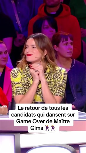 Le retour des candidats dansant sur Game Over de Maître Gims