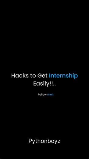 PythonBoyz -ML Engineer | Python Mentor | Comment “Internship” to get Full Pdf🤟 📘 Check bio for study material 🚀 Join Telegram — link in bio #upcominginternship #aiinternship... | Instagram