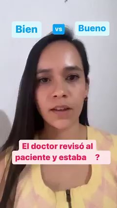 🔸Bien: bien is an adverb and means “well” in English. Adverbs modify verbs, adjectives, other adverbs or phrases (not nouns). 🔸Bueno: bueno is an adjective and means “good” in English. Since it describes things, it has both feminine and masculine form and also singular and plural form (bueno, buena, buenos, buenas). Remember: Adjectives describe objects (nouns). #learnspanishonline #learningspanish #learnspanishwords #learnspanishlanguage #speakspanish #spanishpractice | Common Ground Internat