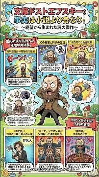 🖋️ドストエフスキー：深淵を歩んだ文豪の衝撃的な生涯