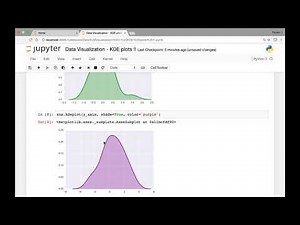Seaborn KDE plot Part 1