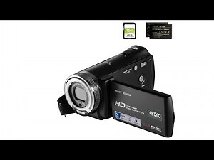 Camcorders ORDRO HDV-V12 HD 1080P Video Camera Recorder Infrared Night Vision Camera