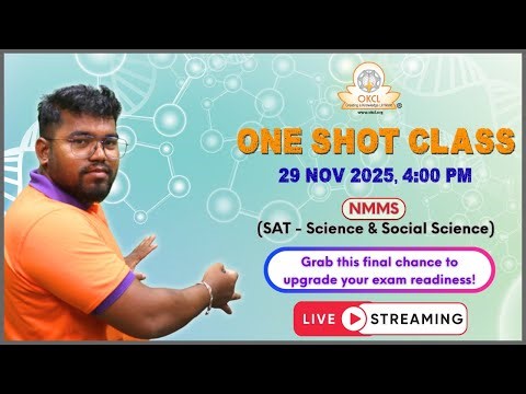 One-Shot Class for NMMS Aspirants | Full Syllabus Revision | Score Higher in NMMS