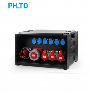 [Hot Item] Black Stackable Stage Lighting Combination Supply Power Distribution Box
