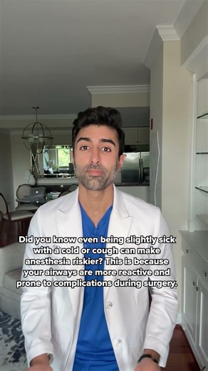 Even a Mild Cold Matters Before Surgery