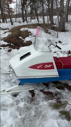 1968 Polaris Colt Vintage Snowmobile Restoration