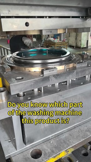 Midea large diameter washing machine stainless steel products #metalstamping #stamping #stampingparts #mould #mouldmaking #diemaking #washingmachineparts #sheetmetalproduction #factory #Metal #progressive