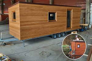 ECO AquaCamper, une étonnante Tiny House amphibie et hors réseau (avec plan)